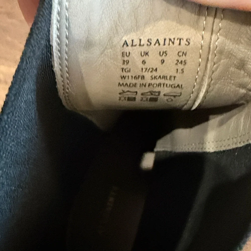 New All Saints Skarlet Chelsea Boots
